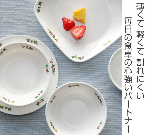 楽天市場】プレート 17cm スクエア コレール CORELLE 皿 食器