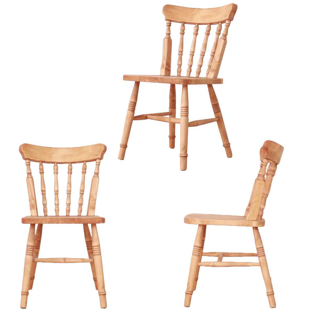 楽天市場】ウィンザーチェア 2脚セット 座面高44cm 天然木 カントリー