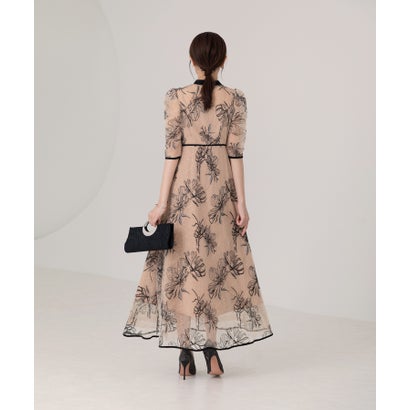 楽天市場】レジャ Leja 配色パピングプチハイネック花柄刺繍ラメレース