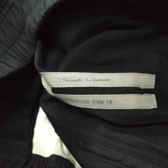 楽天市場】Rick Owens リックオウエンス 16AW イタリア製 DRAWSTRING
