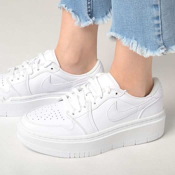 Nike Air Jordan 厚底スニーカー ホワイト 24.5 楽天市場】厚底