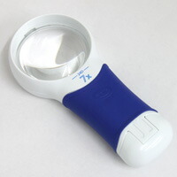 楽天市場】ルーペ LEDライト付き 携帯 高倍率 おすすめ 虫眼鏡 拡大鏡