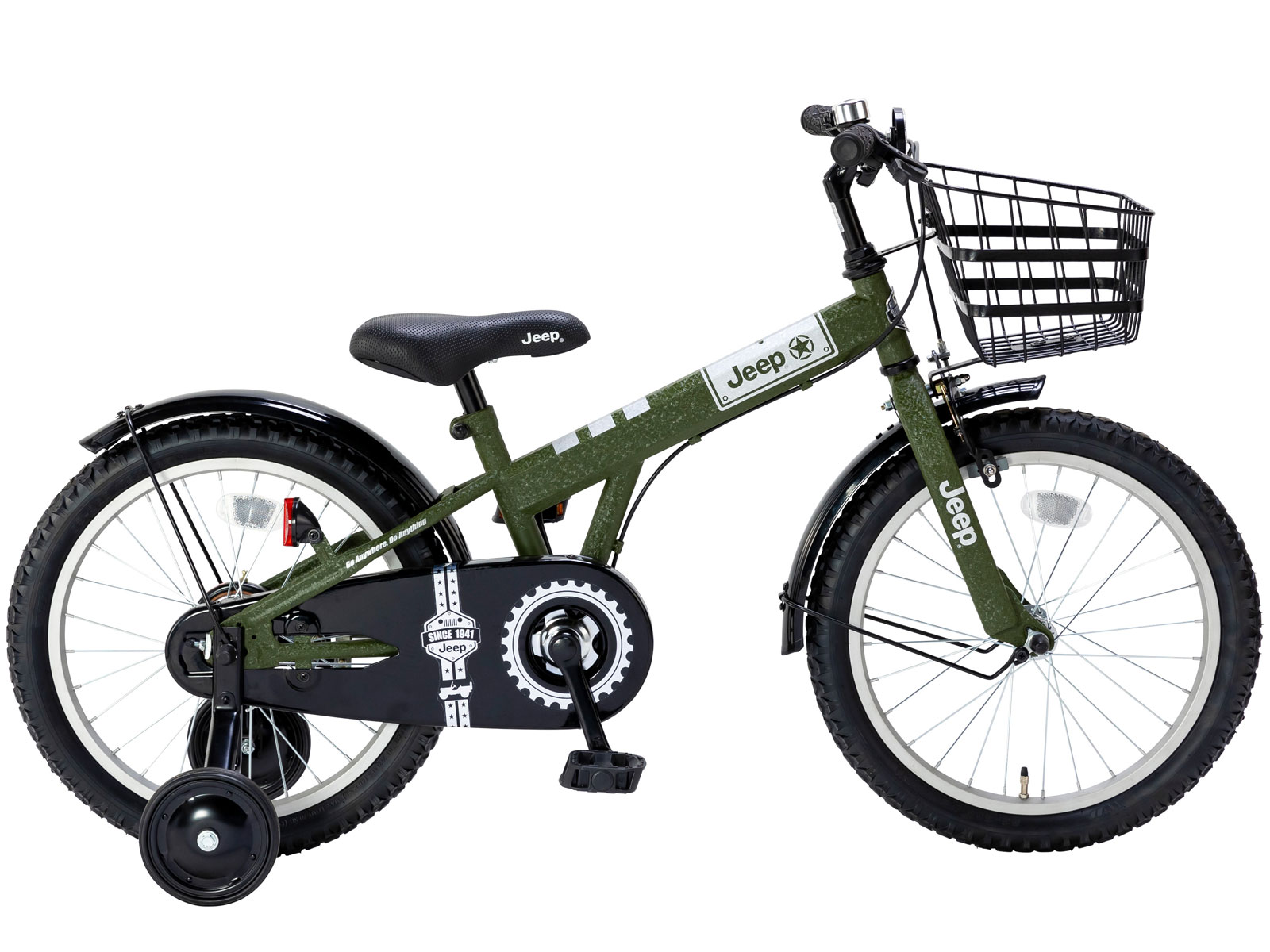 楽天市場】JEEP 完成品 子供用自転車 18インチ 自転車 補助輪 ジープ