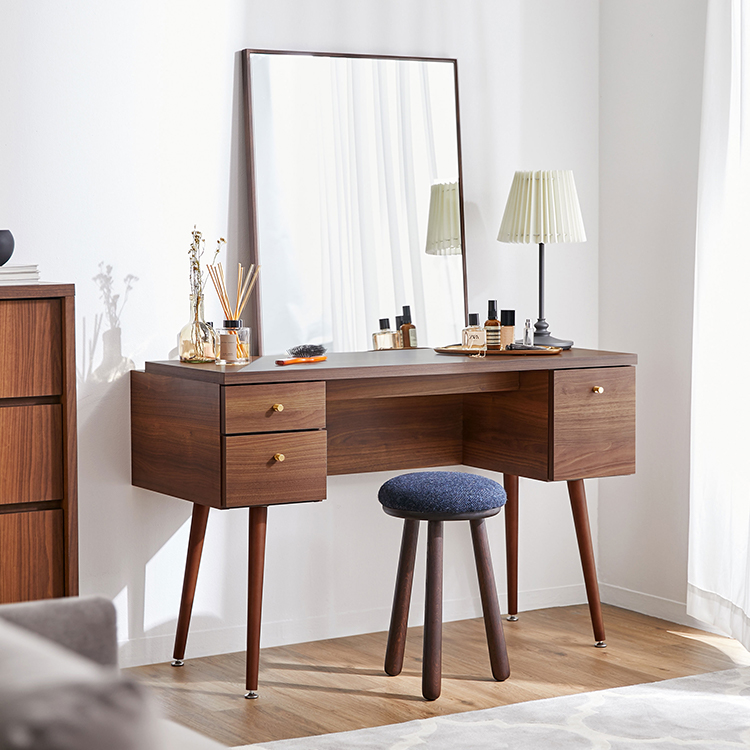 楽天市場】ドレッサー デスク 可愛い コンパクト デスクドレッサー