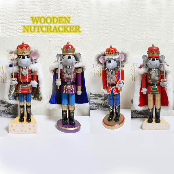 楽天市場】くるみ割り人形 置物 木製 国王人形 ネズミの王様 祝日