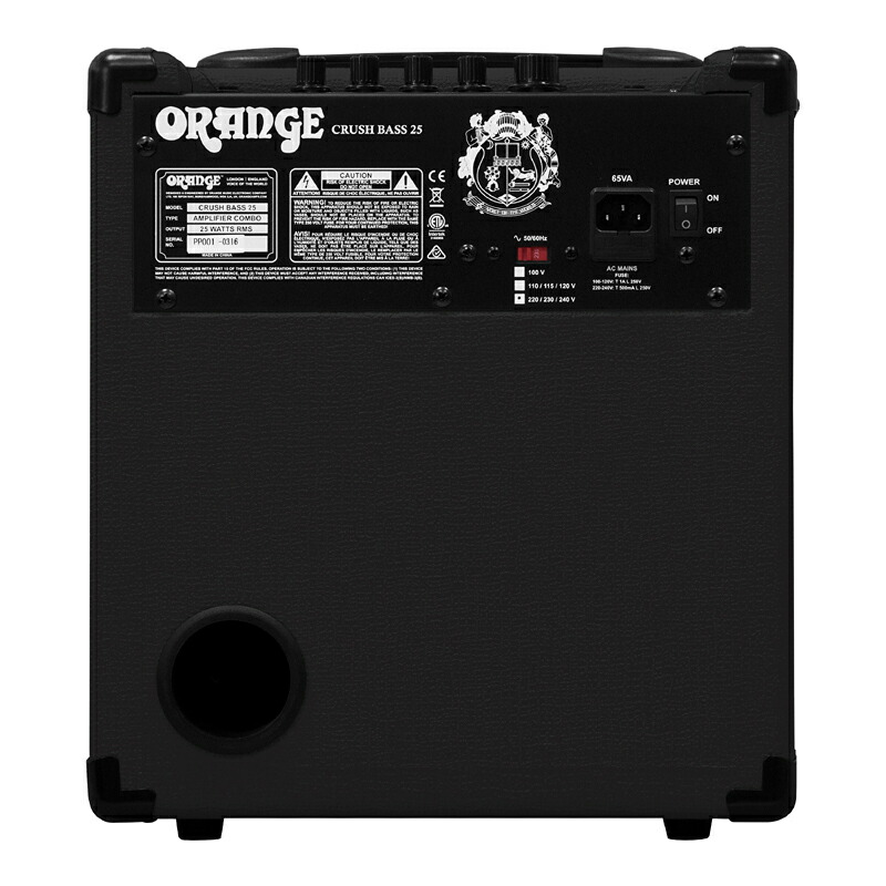 楽天市場】【25W】Orange Crush Bass 25 Black 新品 ベース用コンボ