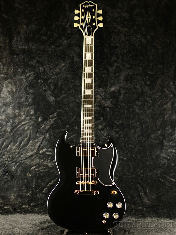 楽天市場】Epiphone SG Custom -Ebony- 新品[エピフォン][SG][カスタム