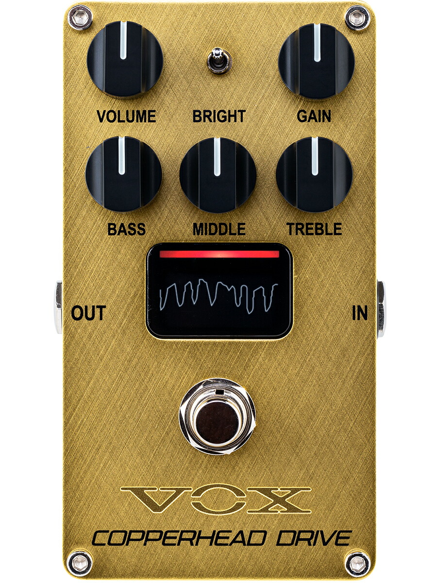 楽天市場】VOX VALVENERGY COPPERHEAD DRIVE 新品[Nutube,真空管搭載