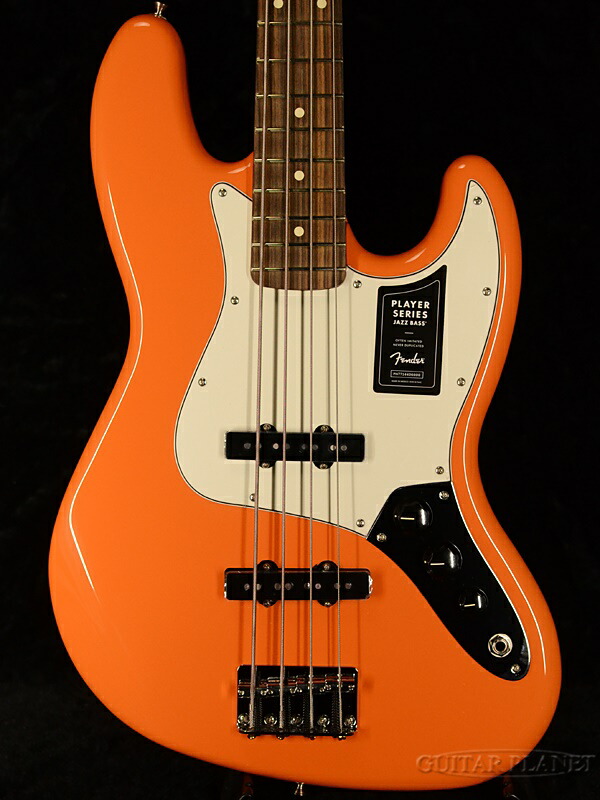 楽天市場】Fender Mexico Player Jazz Bass -Capri Orange- 新品
