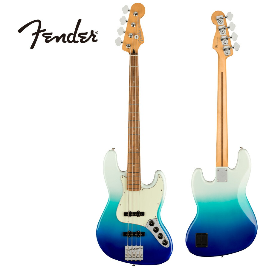 楽天市場】Fender Player Plus Jazz Bass -Belair Blue / Pau Ferro