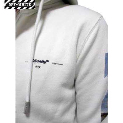 楽天市場】オフホワイト OFF-WHITE メンズ トップス パーカー