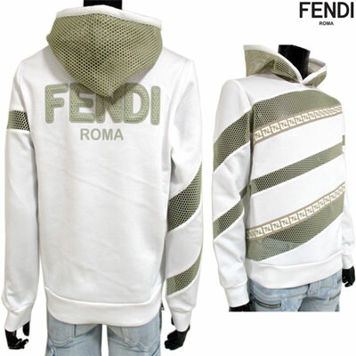 楽天市場】フェンディ FENDI メンズ ズッカ柄・バックロゴ付メッシュ
