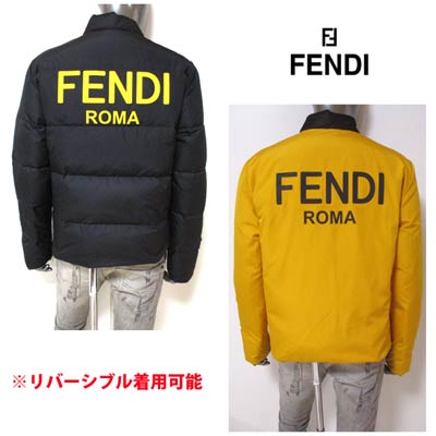 楽天市場】フェンディ FENDI メンズ アウター ジャケット ダウン ロゴ