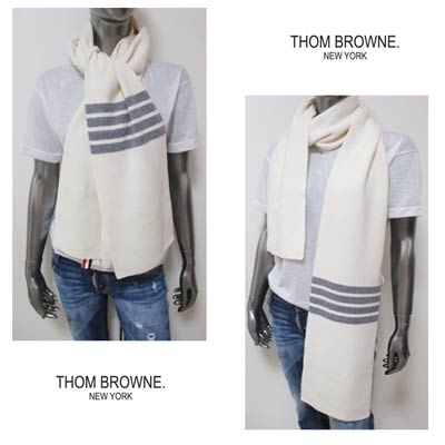 楽天市場】トムブラウン THOM BROWNE メンズ 小物 ストール マフラー