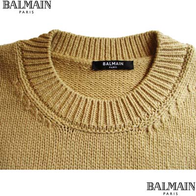 楽天市場】バルマン BALMAIN メンズ トップス ニット セーター 2色展開