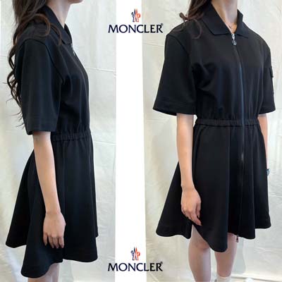 楽天市場】モンクレール MONCLER ワンピース ドレス レディース 半袖
