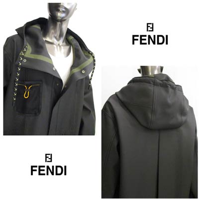 楽天市場】フェンディ FENDI メンズ アウター ジャケット コート ロゴ