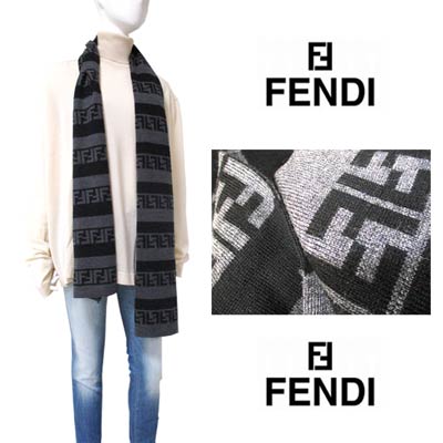 楽天市場】フェンディ FENDI メンズ 小物 スカーフ マフラー ユニ