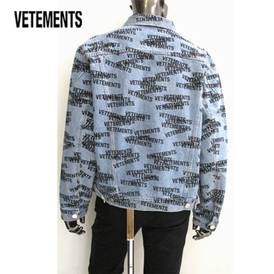 楽天市場】ヴェトモン VETEMENTS メンズ アウター デニムジャケット G