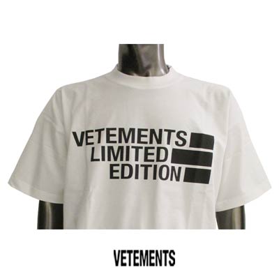 楽天市場】ヴェトモン VETEMENTS メンズ トップス Tシャツ 半袖 ロゴ