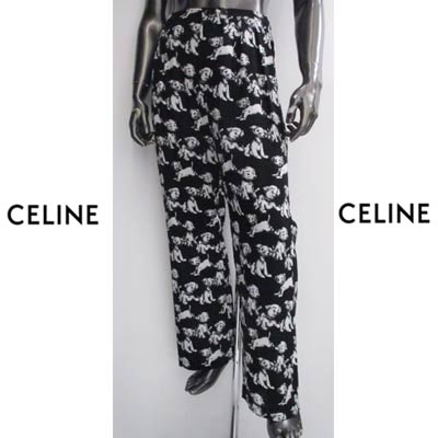 楽天市場】セリーヌ CELINE メンズ ボトムス パンツ ロゴ エイミー
