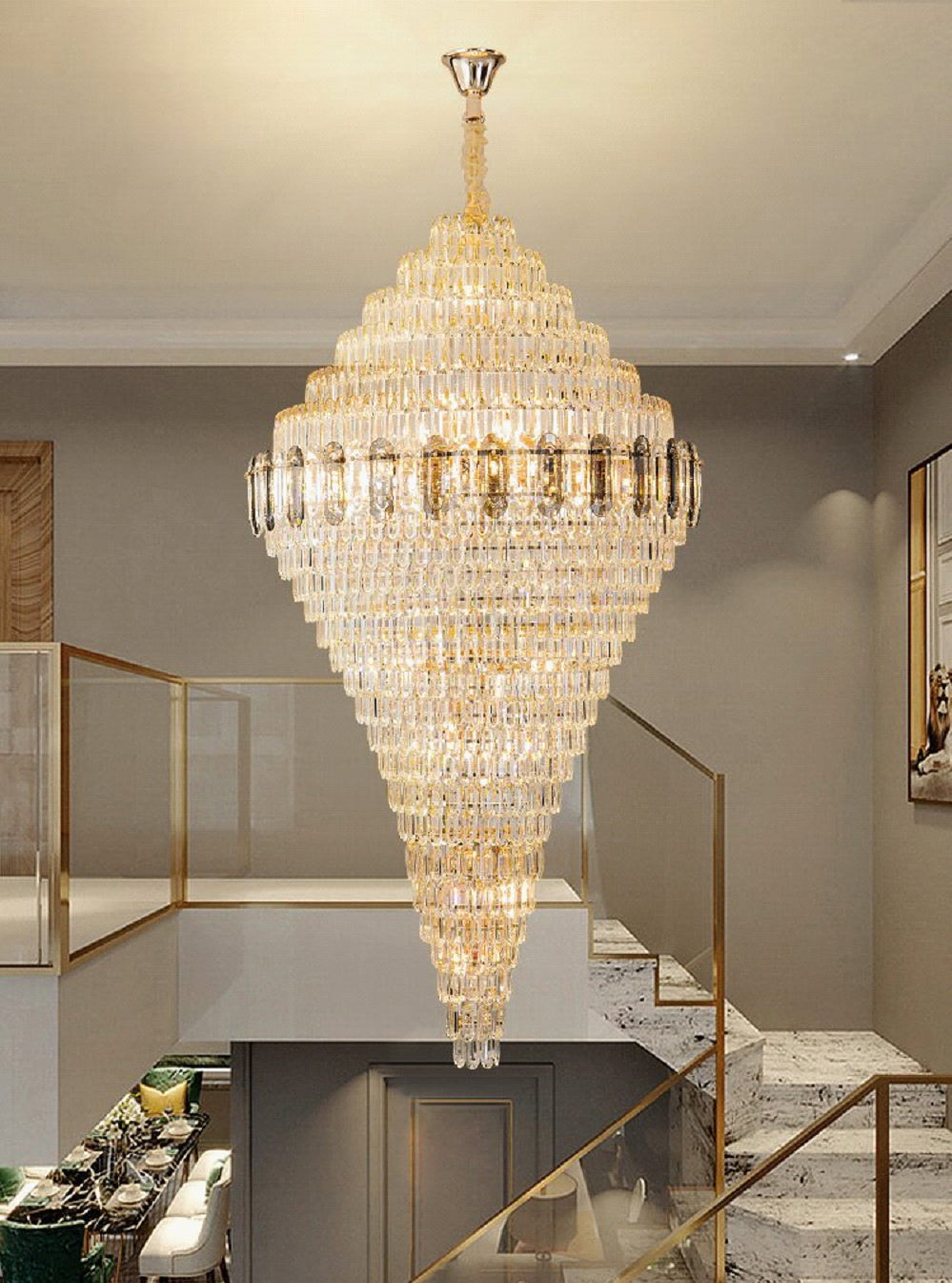 楽天市場】【PSE認証 オーダーシャンデリア】 超豪華！ 大型