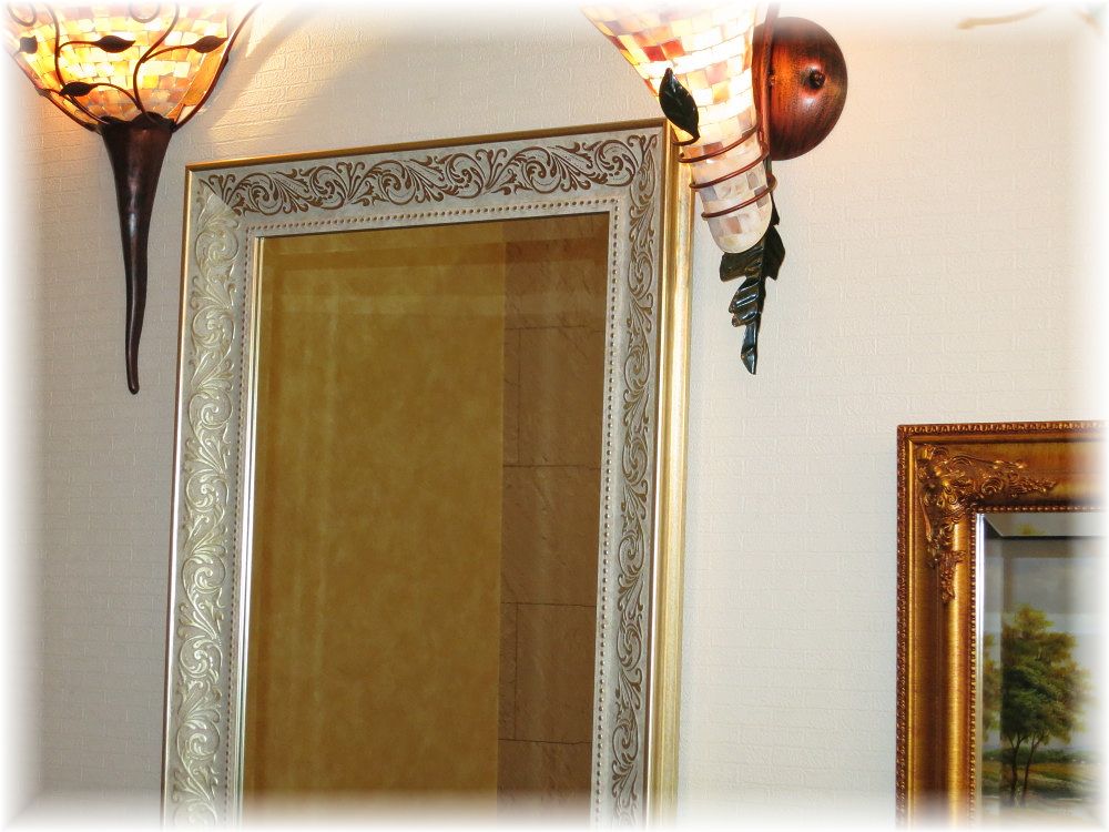 楽天市場】【期間限定pt3倍】 アンティーク ミラー 全身鏡