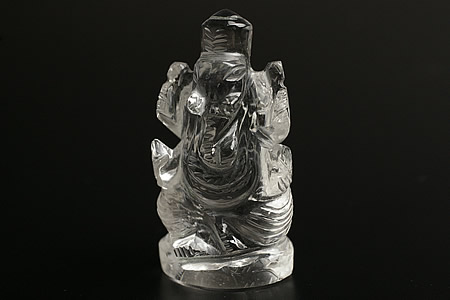 楽天市場】業界最安値に挑戦！ヒマラヤ水晶ガネーシャ彫刻品