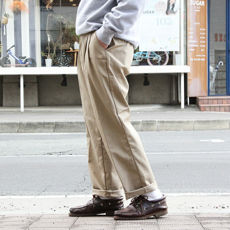 楽天市場】【インポート】 RED KAP PT038 PLEATED TWILL SLACKS WORK