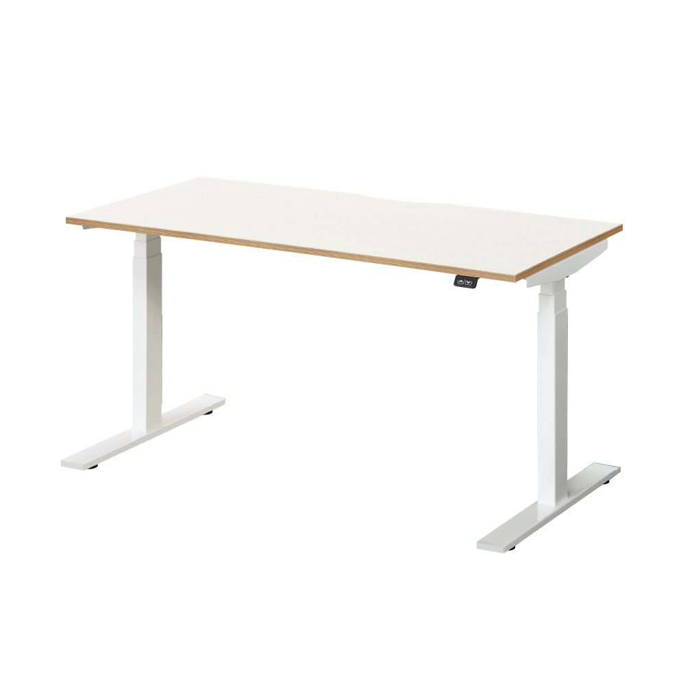 楽天市場】電動昇降デスク EL 幅134cm 奥行70cm 高さ60〜125cm