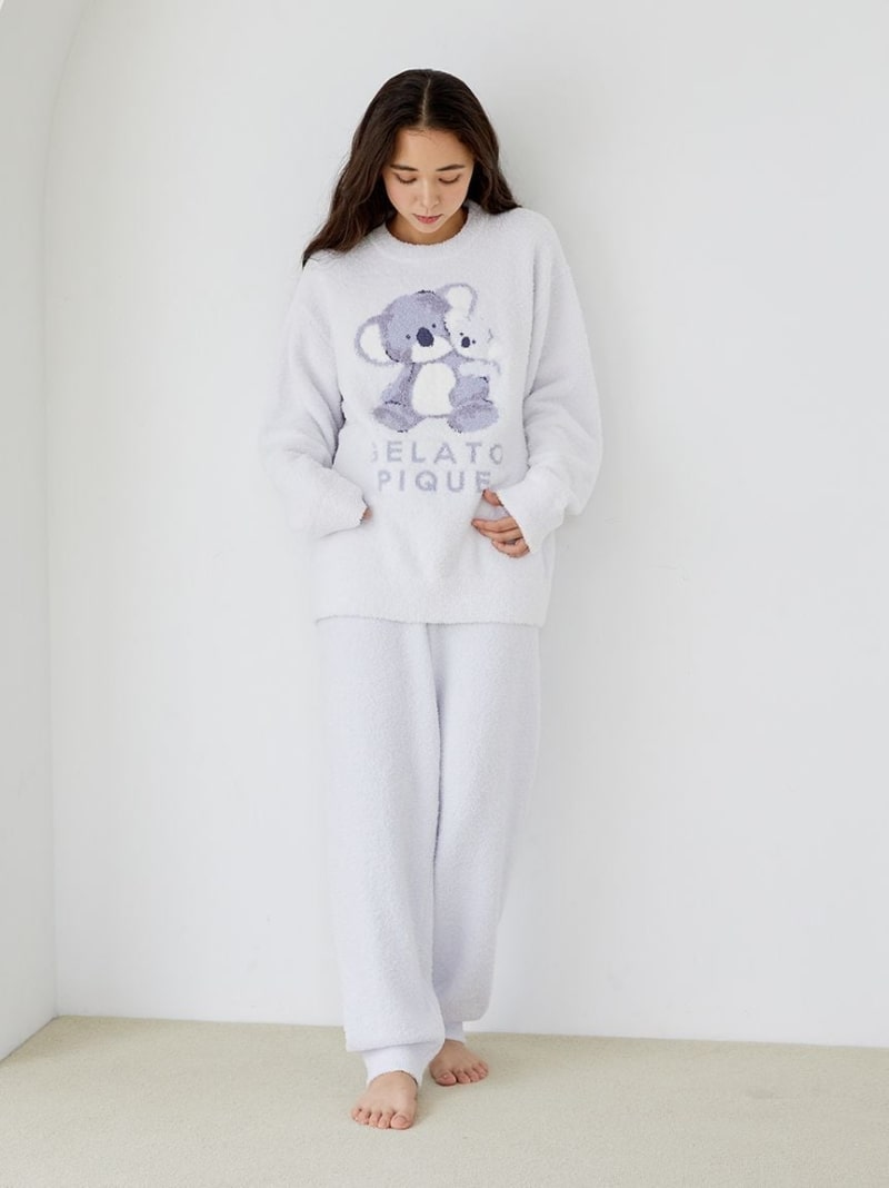 楽天市場】アニマルジャガードプルオーバー&ロングパンツセット gelato