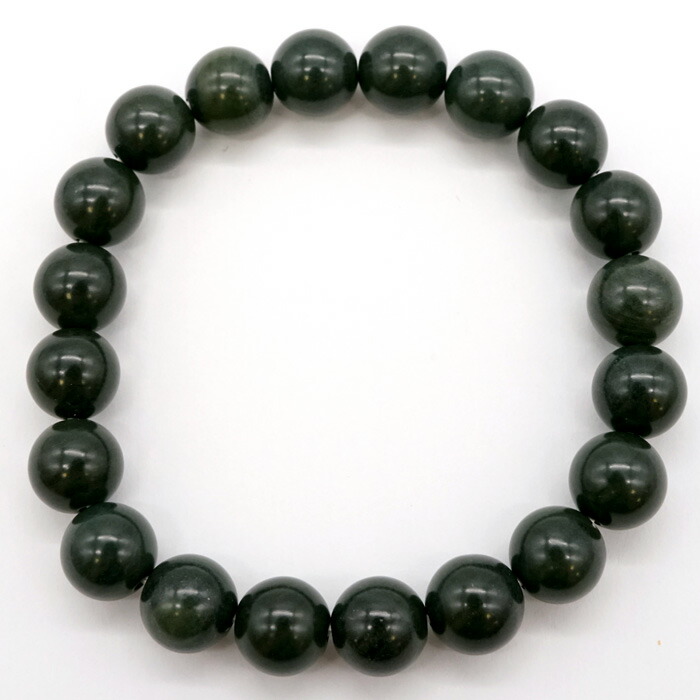 楽天市場】神居古潭 緑10mm玉ブレスレット 北海道 カムイコタン アイヌ