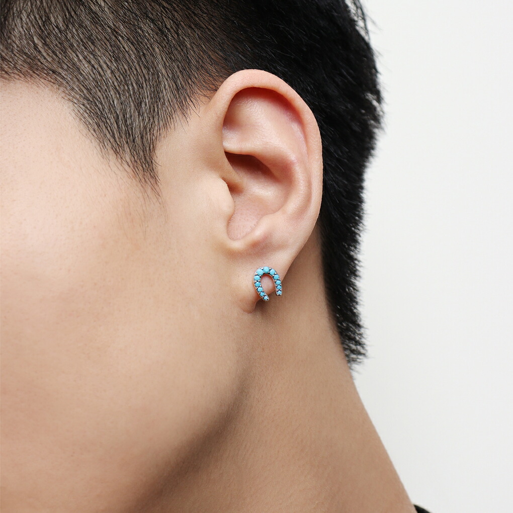 楽天市場】ホースシュー スタッズピアス 1P 片耳用 馬蹄 蹄鉄 ひづめ