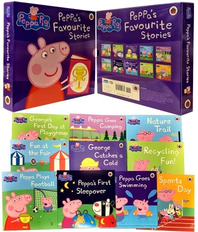 楽天市場】Peppa's Favourite Stories(10冊入) ペッパーピッグ 英語
