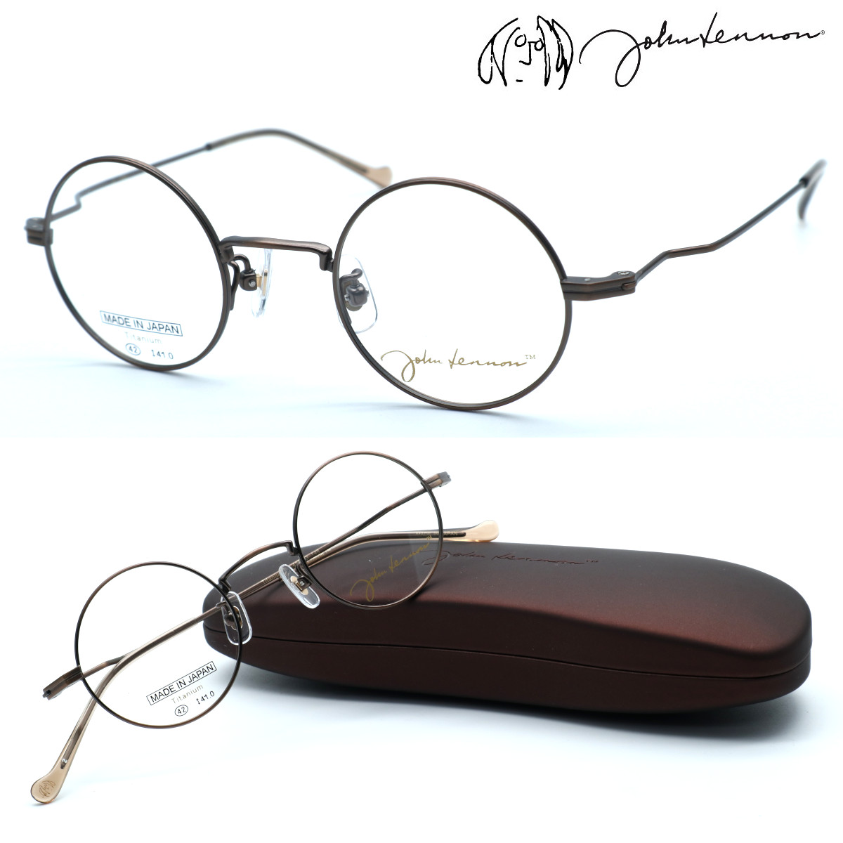 楽天市場】【john lennon】ジョンレノン JL-1093 col.2 メガネ 度付