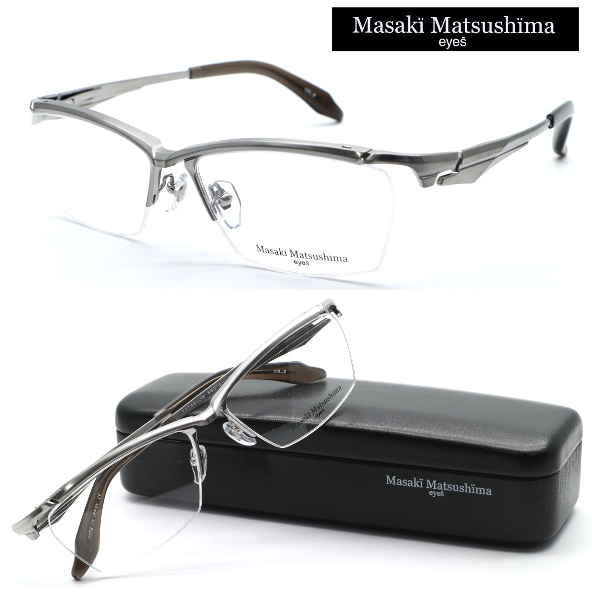 楽天市場】【Masaki Matsushima】マサキマツシマ メガネ MF-1307 col.2
