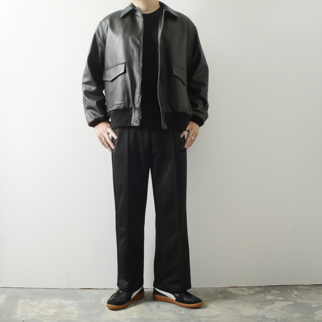 楽天市場】marka マーカ ラムレザー フライトジャケット ブラック