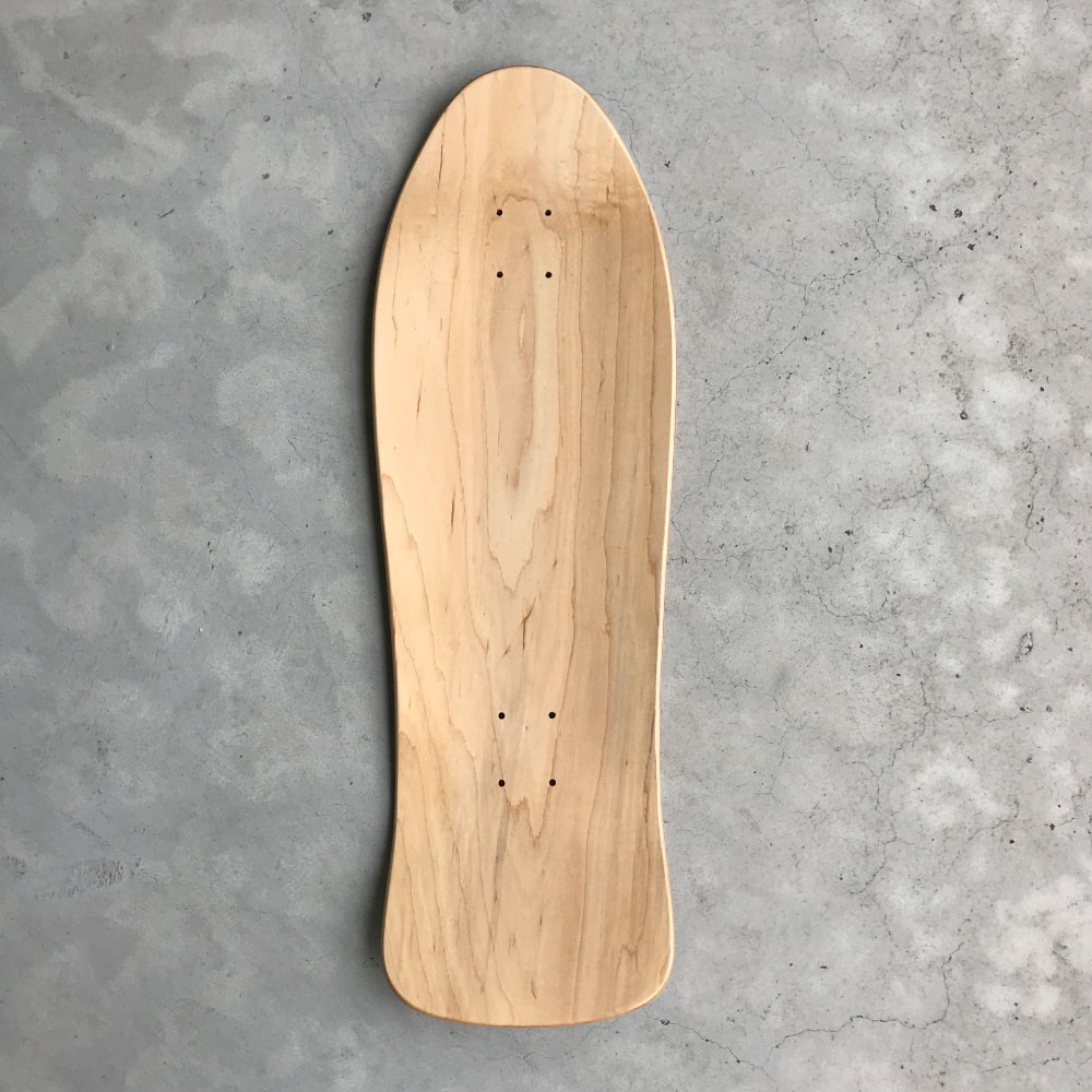 楽天市場】ブランクデッキ スケートボード オールドスクール 30×10