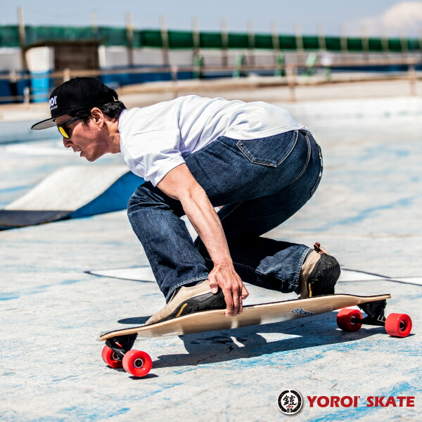 楽天市場】ロングスケートボードカービングスケートボードロンスケ38