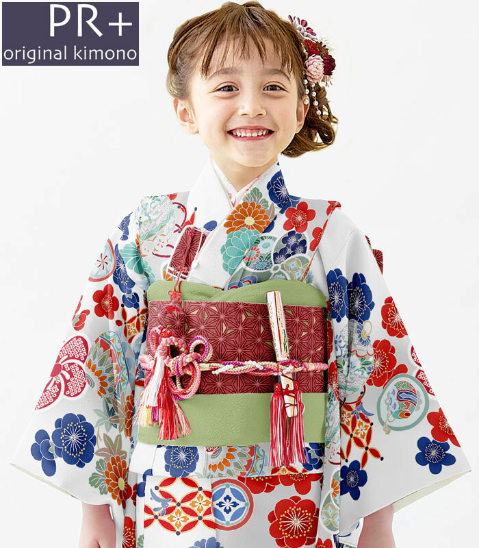 楽天市場】七五三 753 着物 7歳 女の子 着物フルセット PR＋ ブランド