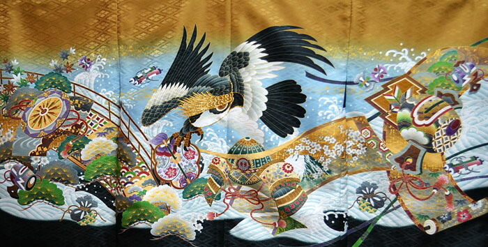 楽天市場】七五三 753 着物 男の子 袴 セット 3歳羽織袴 フルセット 鷹