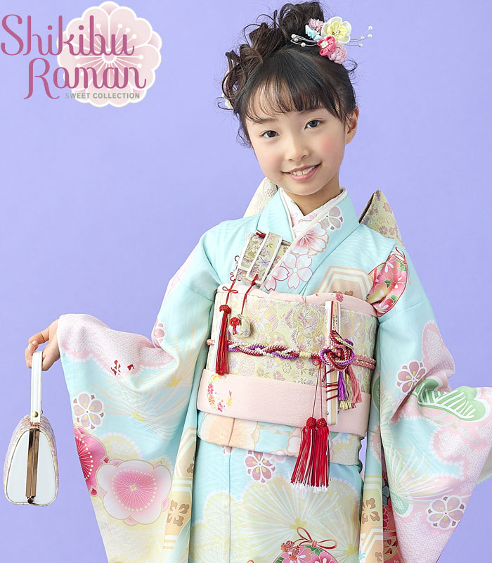 楽天市場】七五三 753 着物 7歳 女の子 着物フルセット 式部浪漫