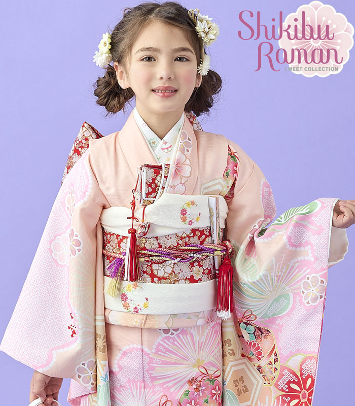 楽天市場】七五三 753 着物 7歳 女の子 着物フルセット 式部浪漫