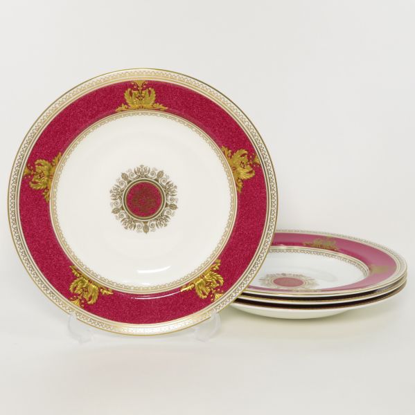 楽天市場】ウェッジウッド プレート□コロンビア パウダールビー