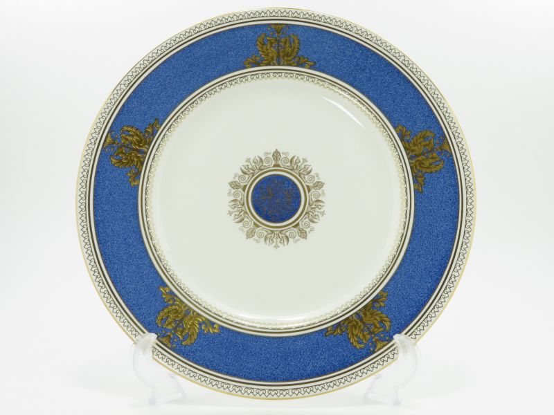 ウェッジウッドコロンビアパウダーブルースーププレートディナープレート