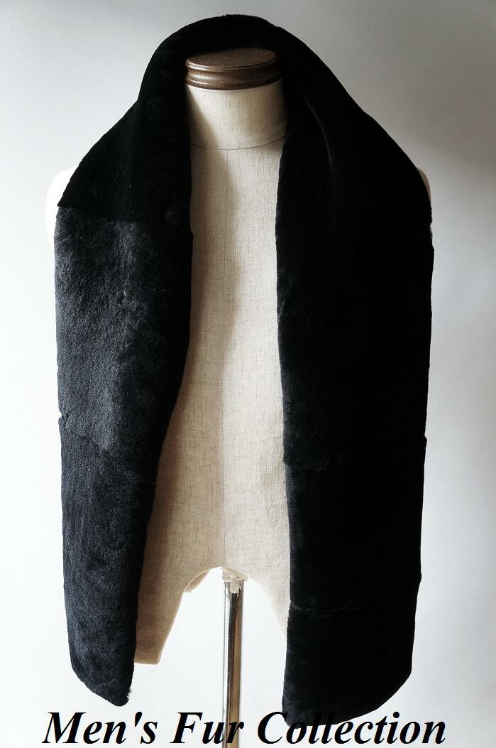 楽天市場】ラムムートンファーマフラー 毛皮 ショール ストール○毛皮