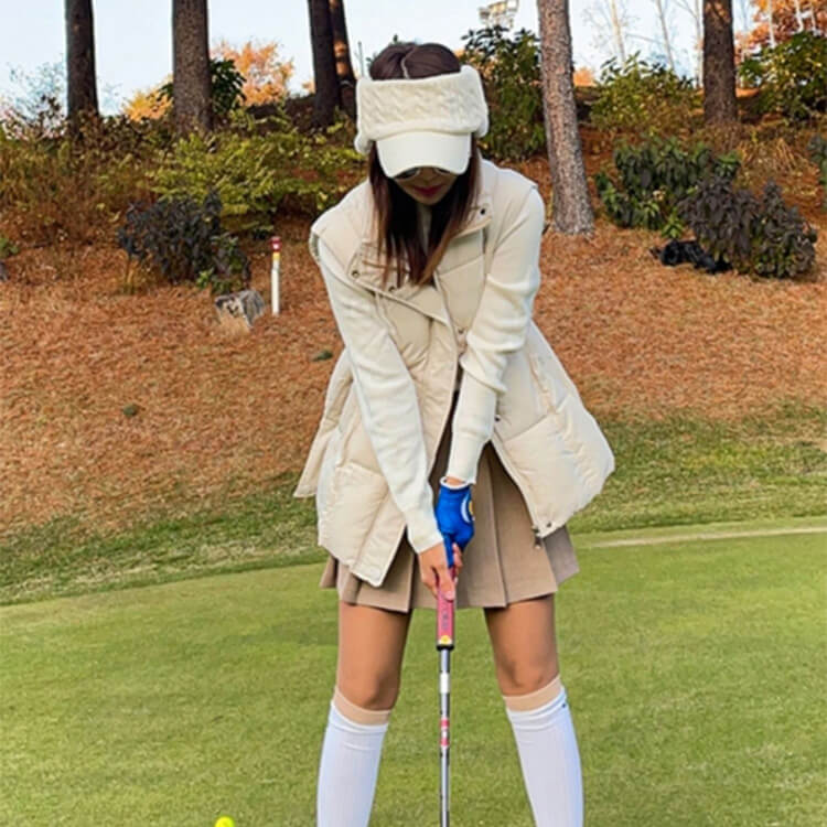 楽天市場】耳あて ゴルフウェア レディース 韓国 サンバイザー ゴルフ