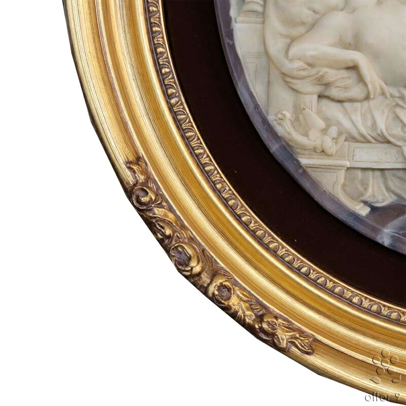 楽天市場】【1点もの】アンティーク インコレイストーン カメオアート