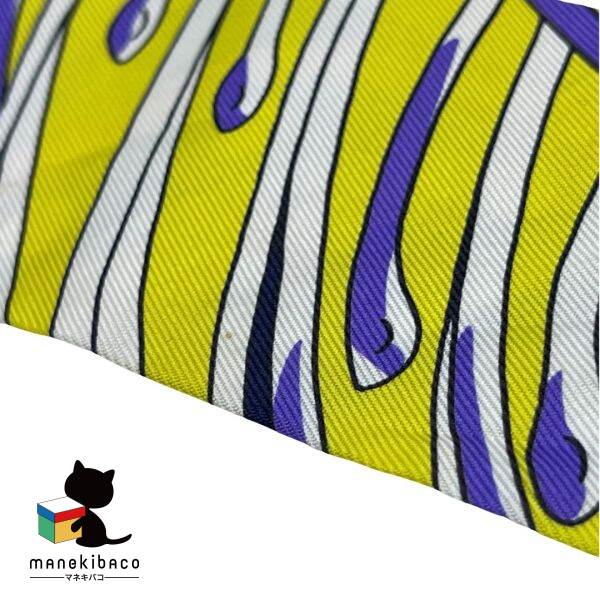 楽天市場】エルメス HERMES ブルー ツイリー マハラニの庭 シルク 青