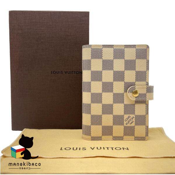 楽天市場】ダミエ アズール アジェンダ pm 手帳 カバー r20706の通販